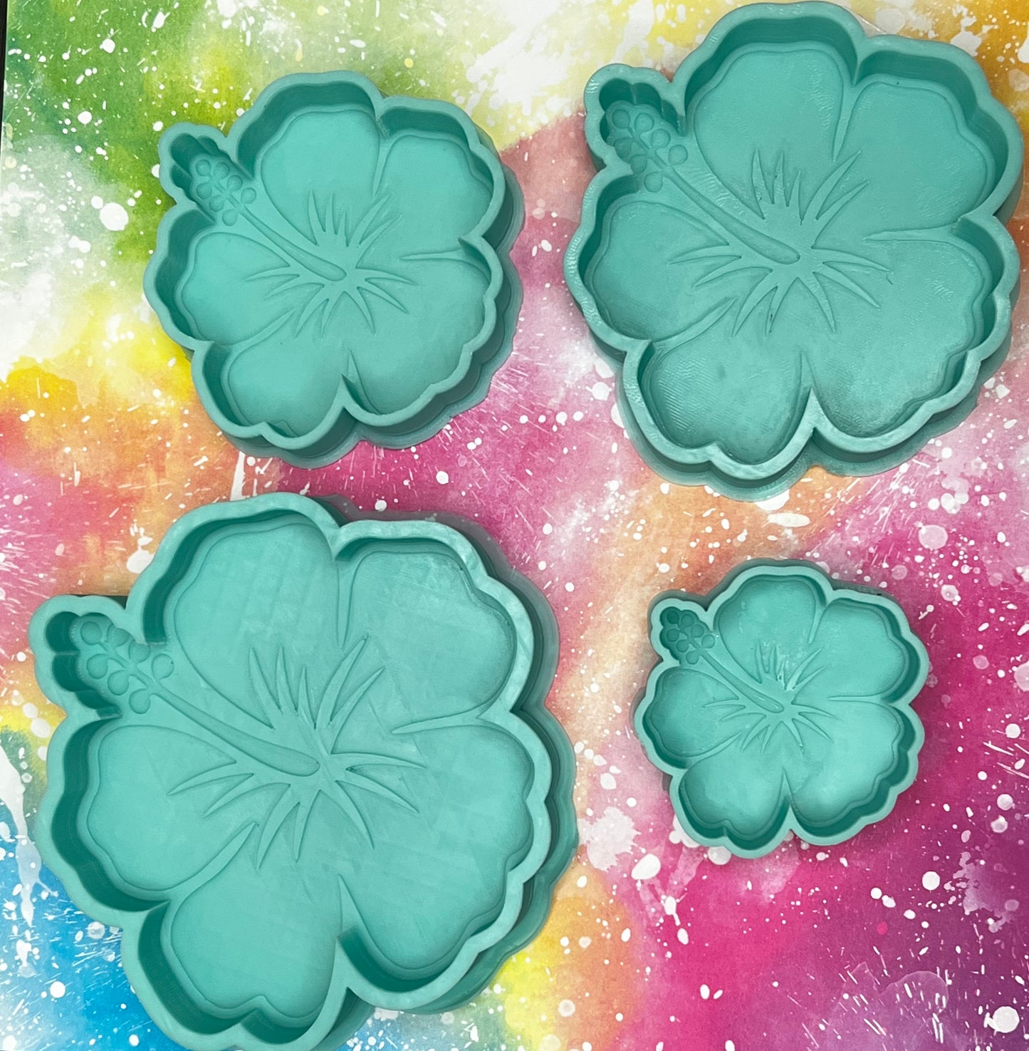 {Hibiscus} Silicone Mold