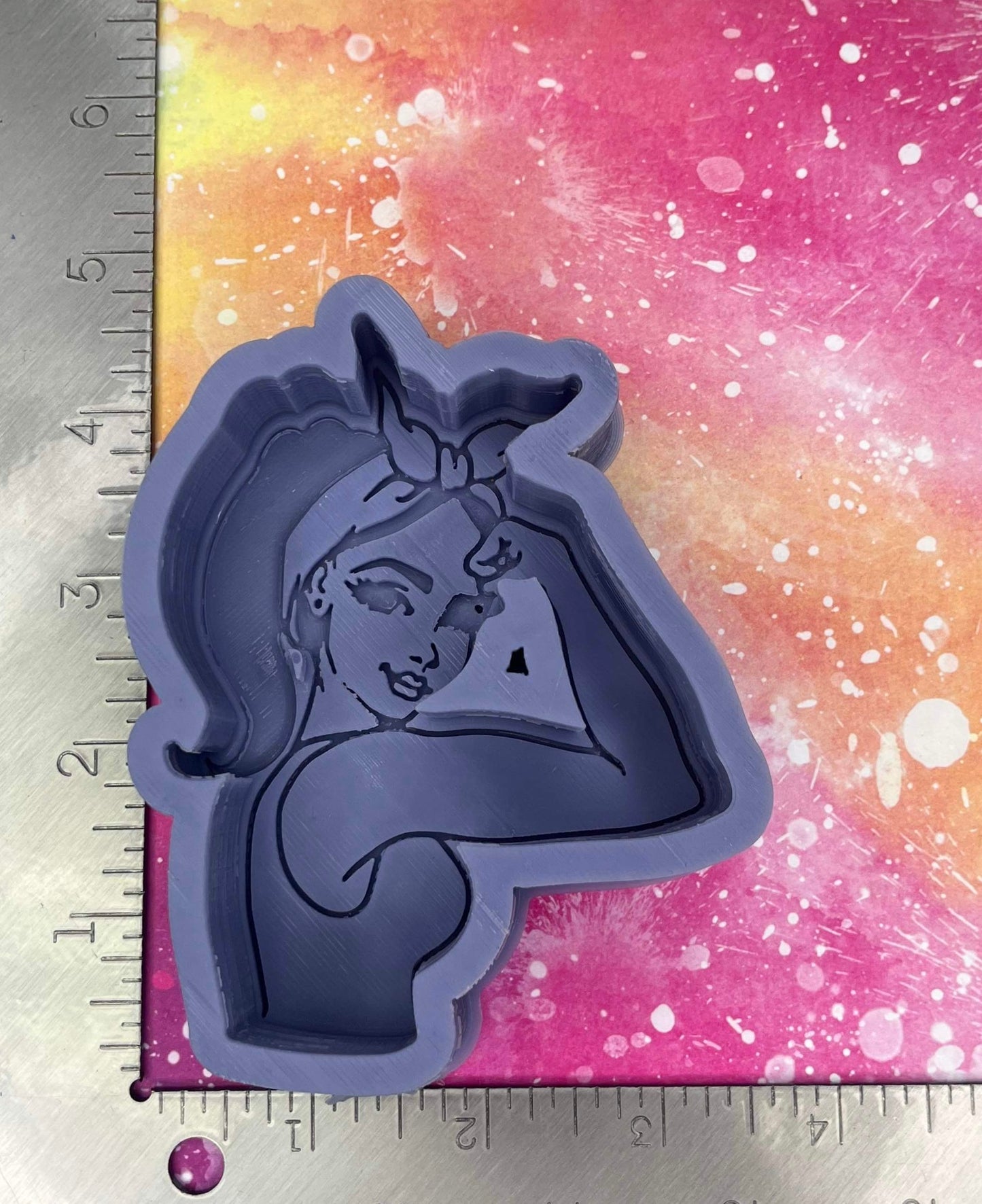 {Strong Girl} Silicone Mold