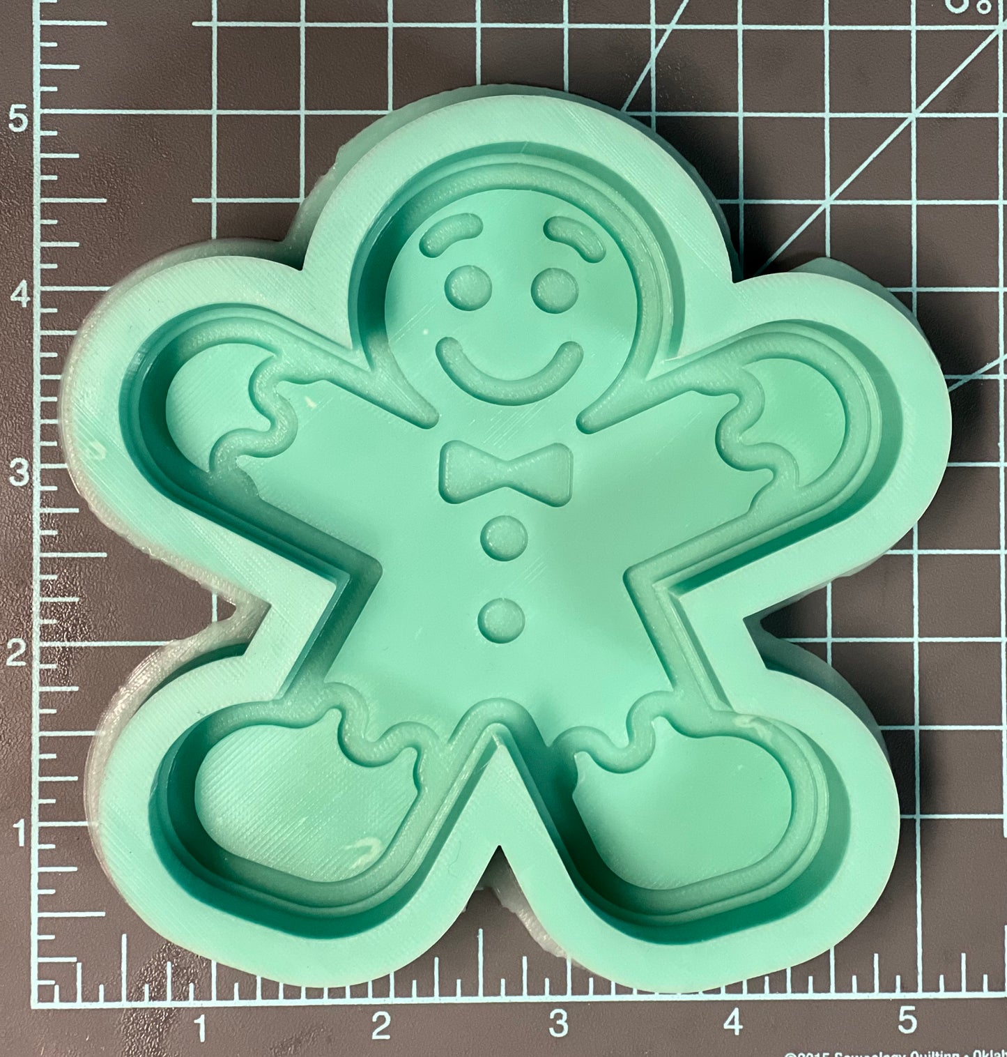 {Gingerbread Man} Silicone Mold