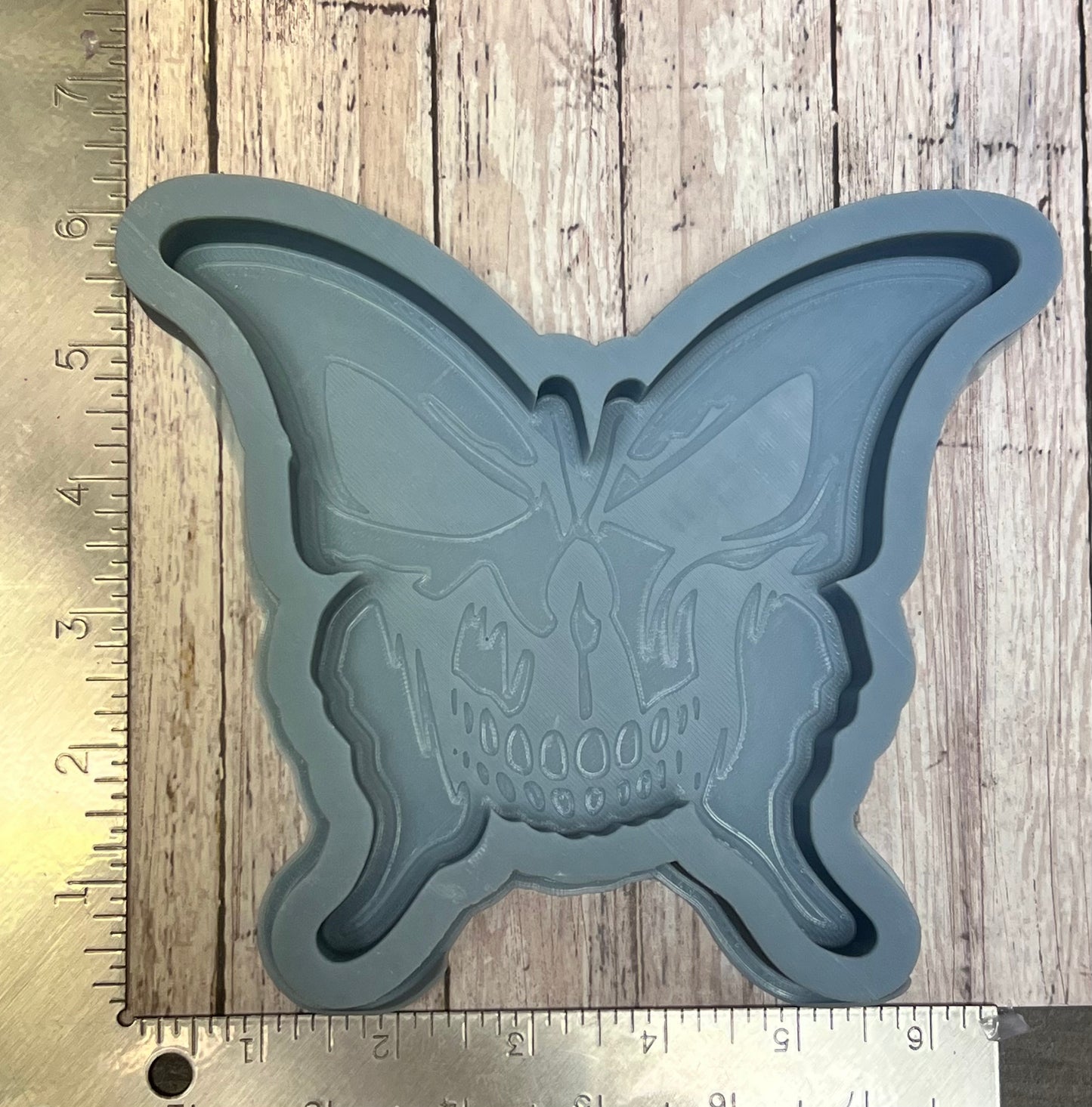 { Butterfly skull} Silicone Mold