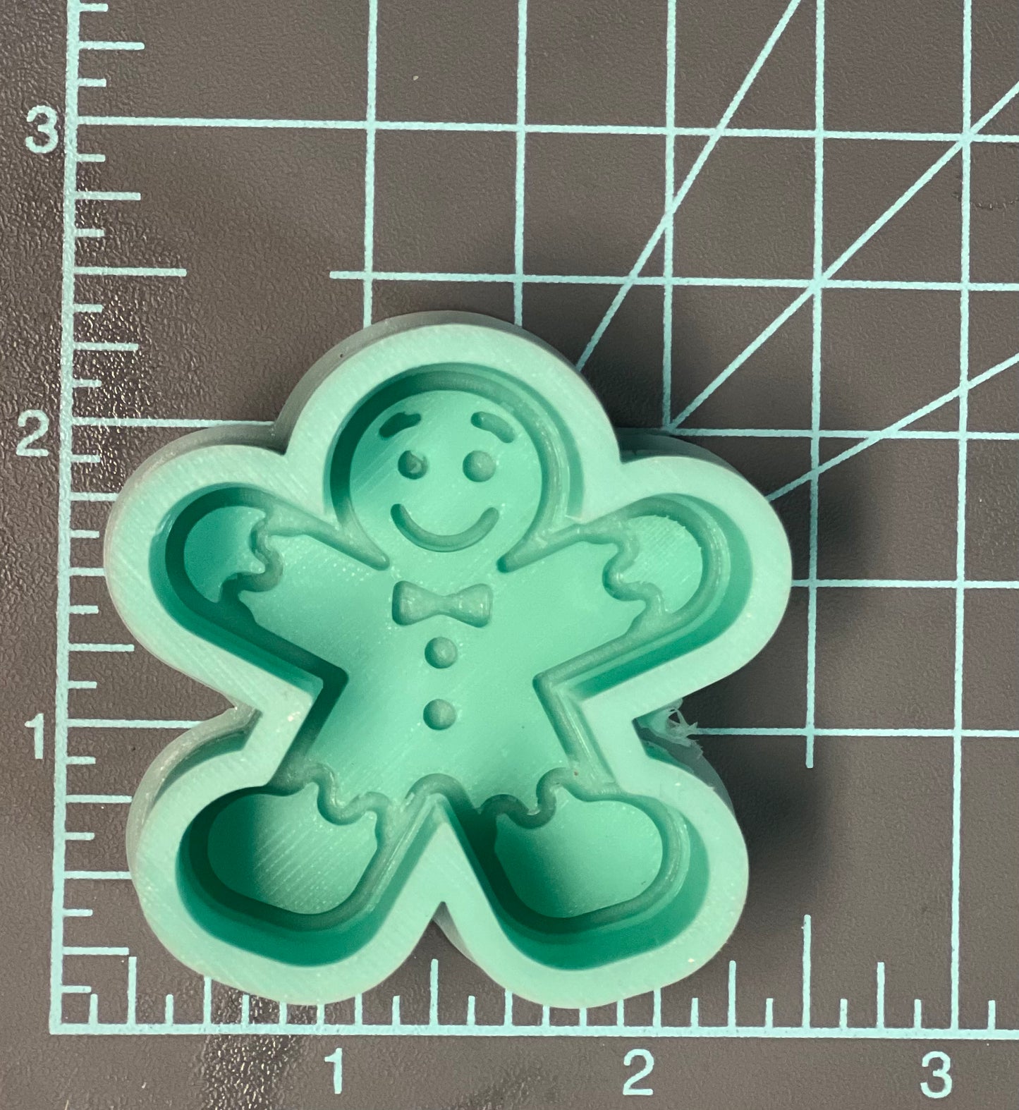 {Gingerbread Man} Silicone Mold