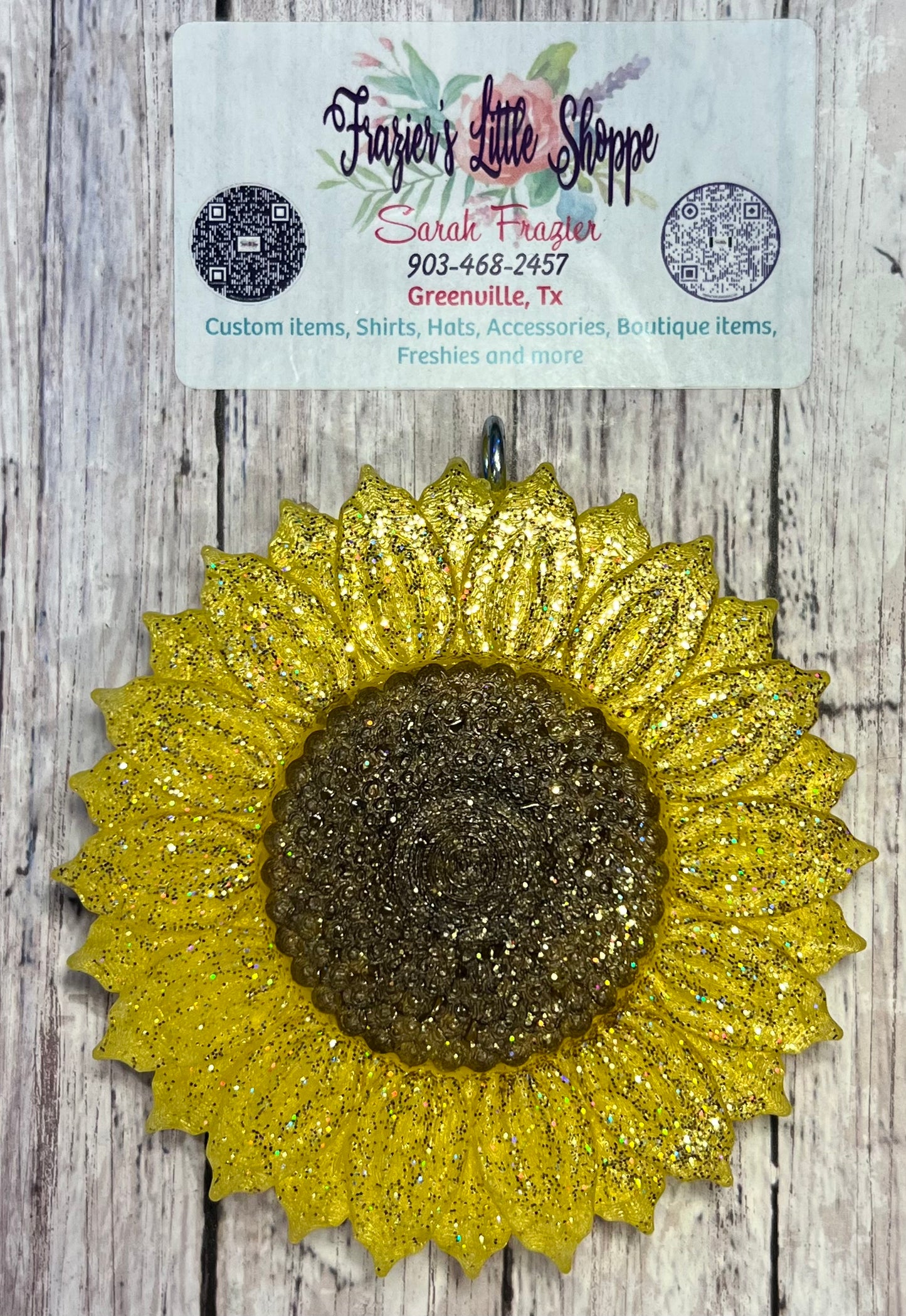 {M's sunflower} Large Freshie