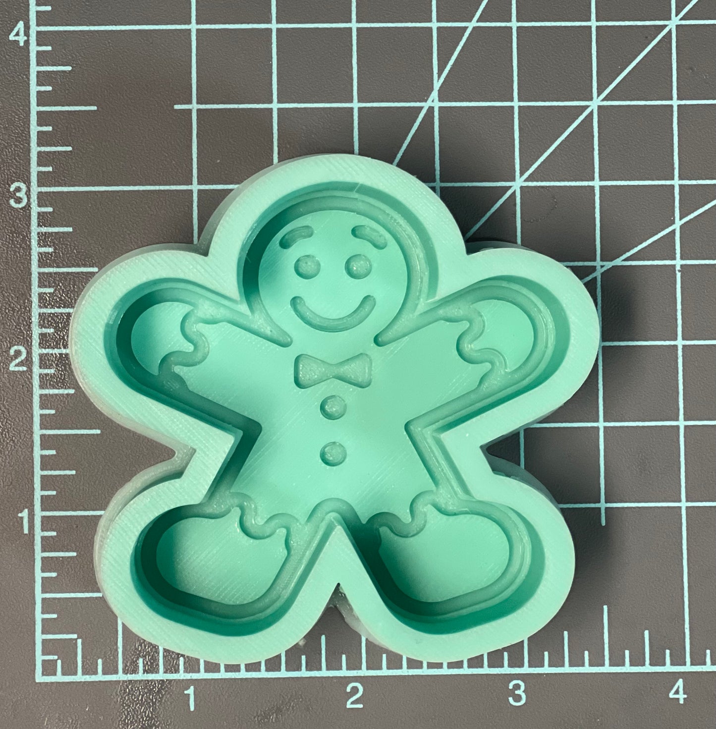 {Gingerbread Man} Silicone Mold