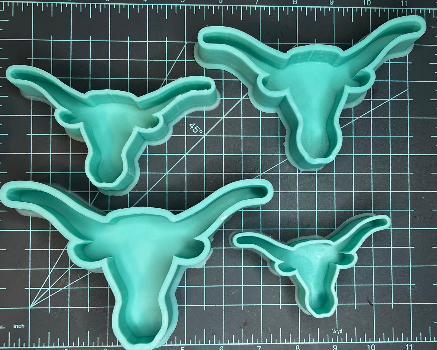 {Longhorn} Silicone Mold