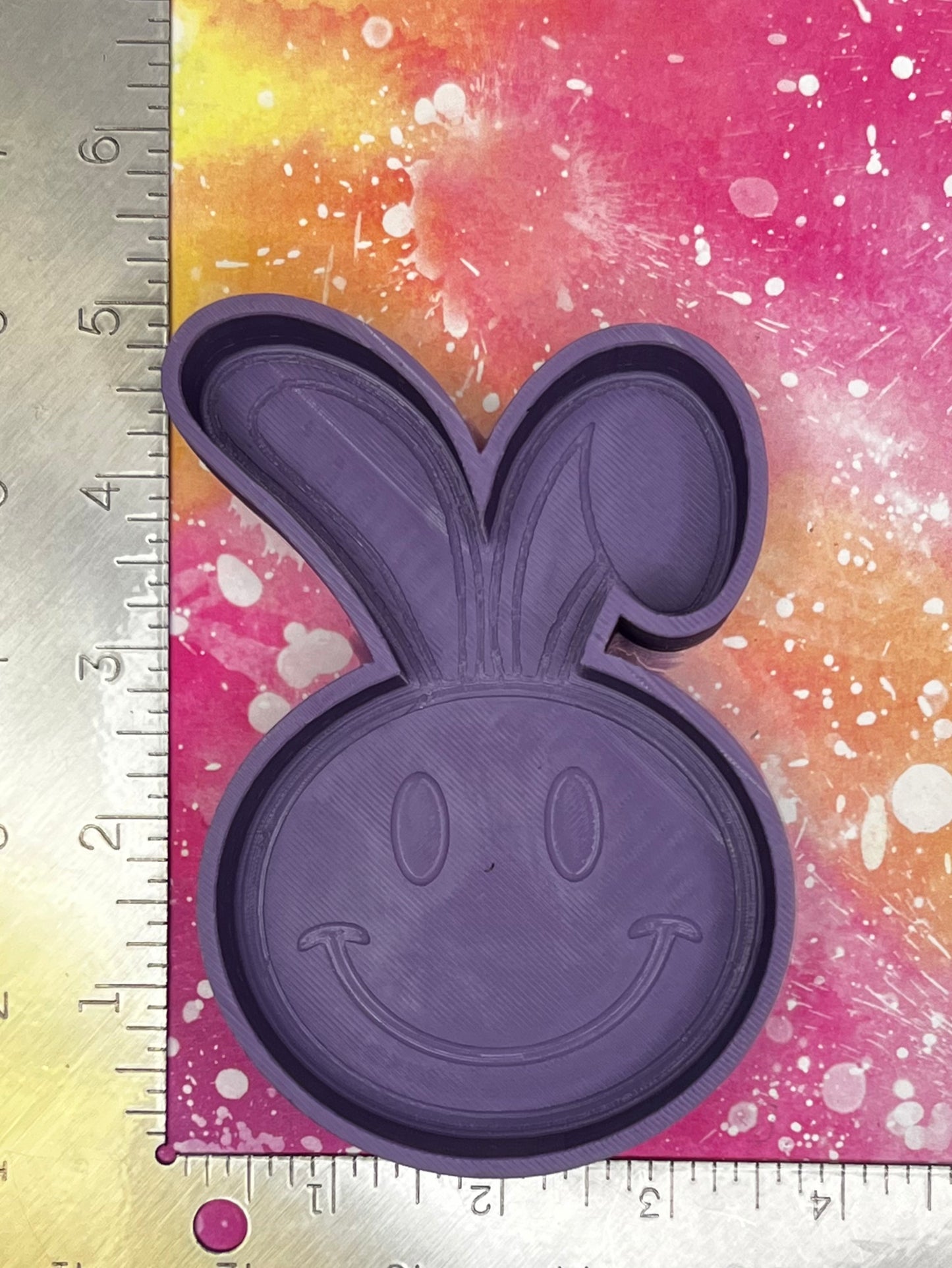 {face w ears } Silicone Mold