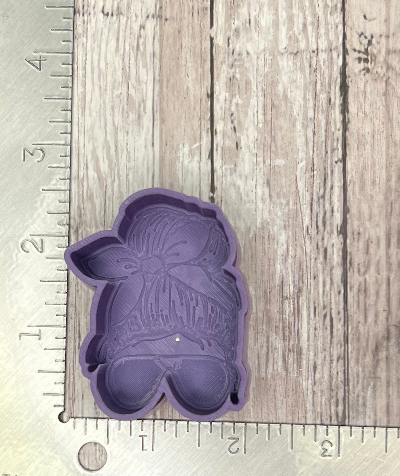 { Mom bun } Silicone Mold