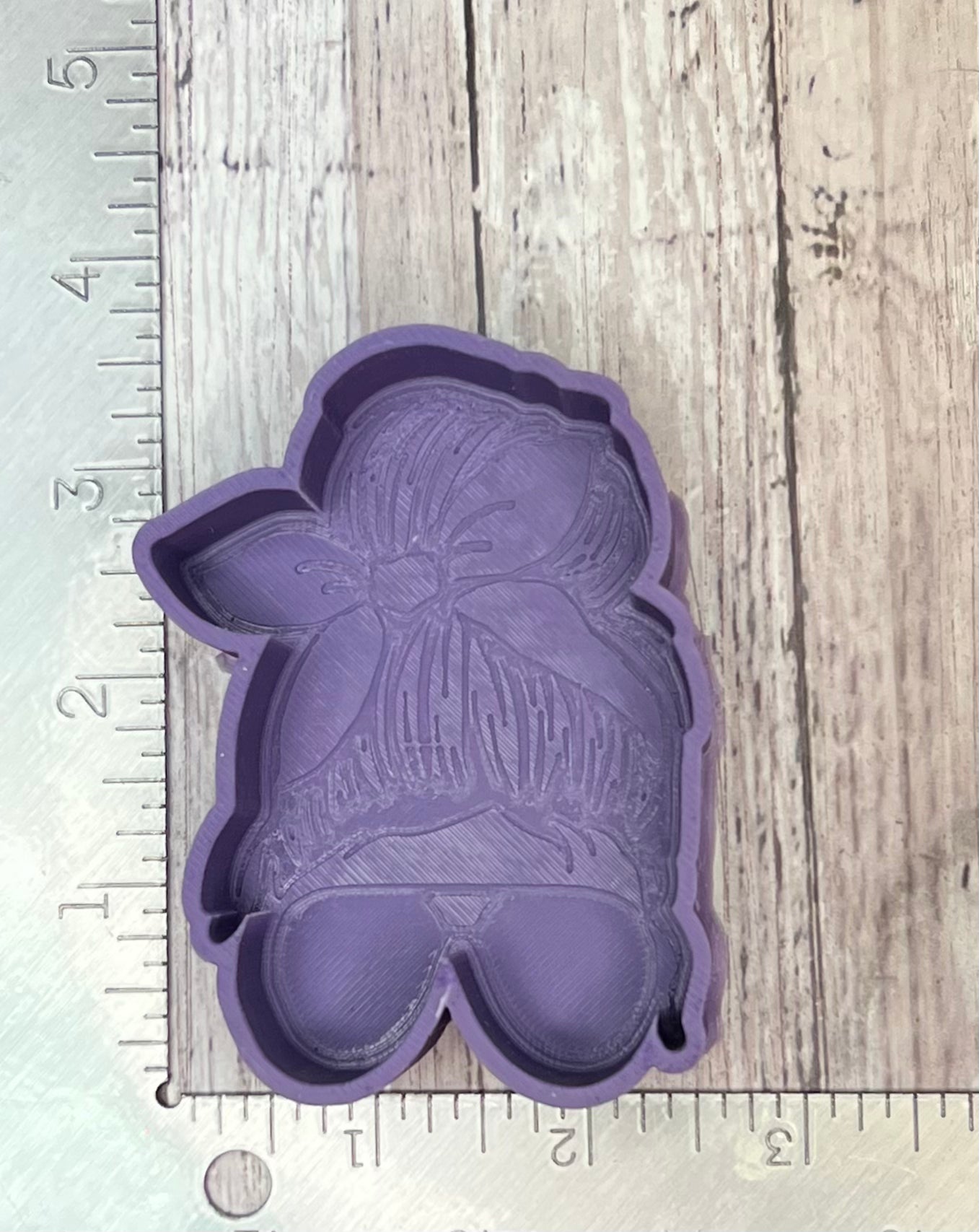 { Mom bun } Silicone Mold