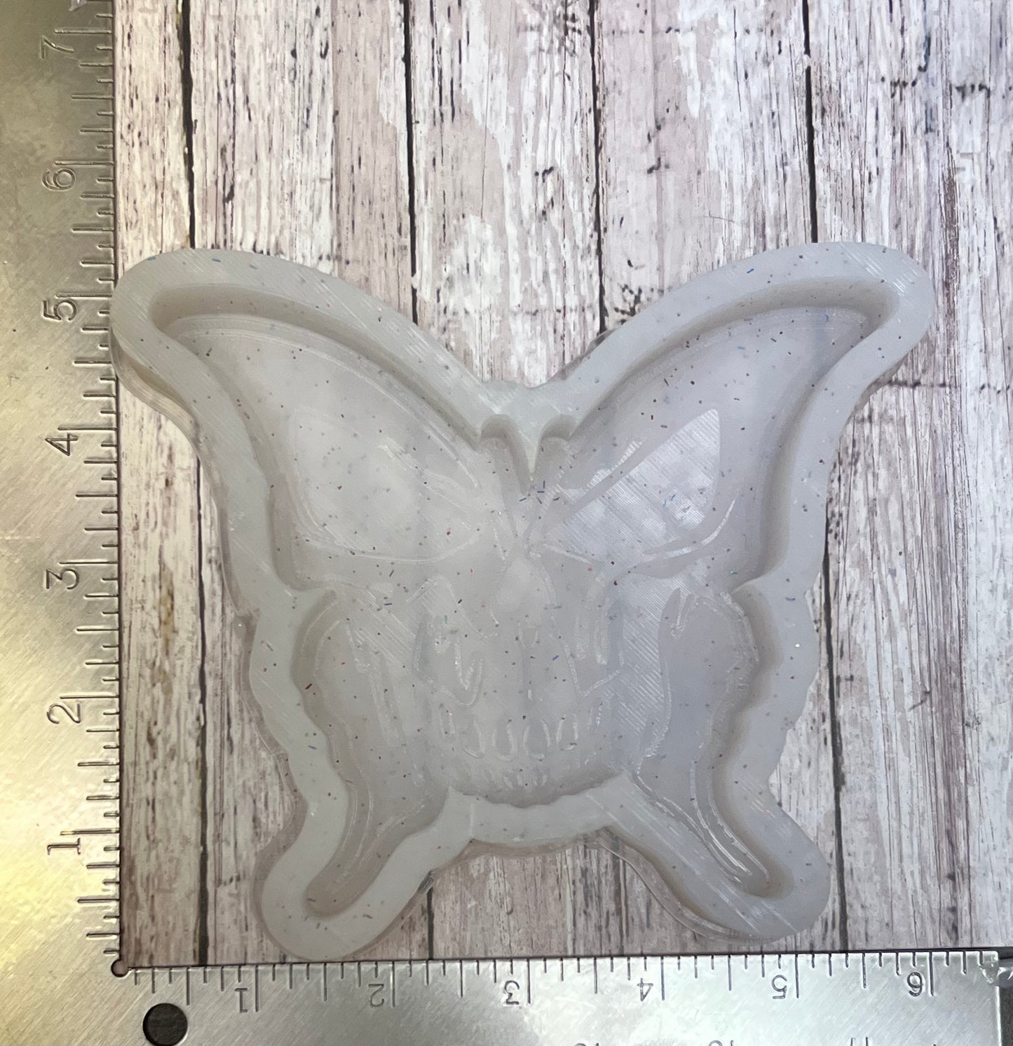 { Butterfly skull} Silicone Mold