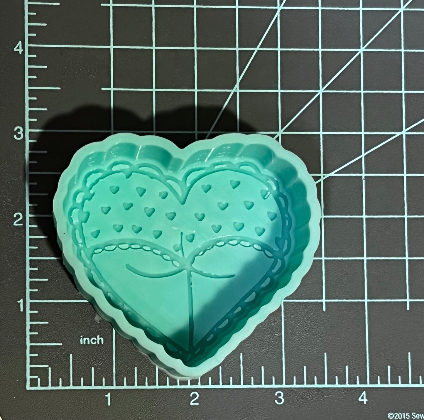 {Heart Booty} Silicone Mold