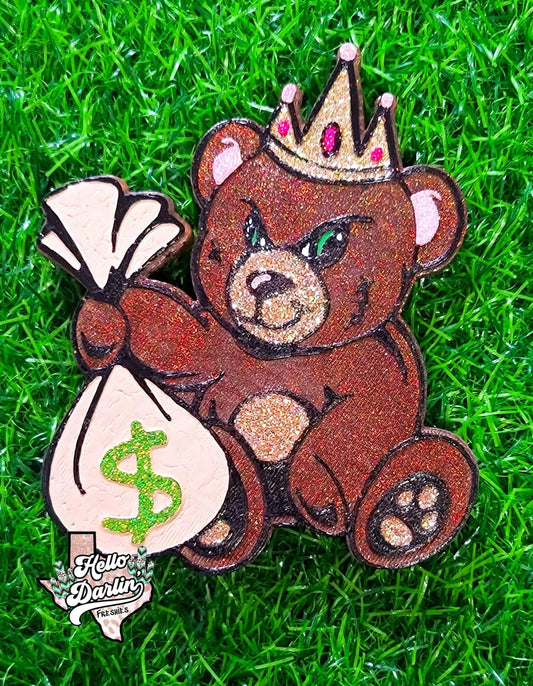 {gangsta bear} Silicone Mold