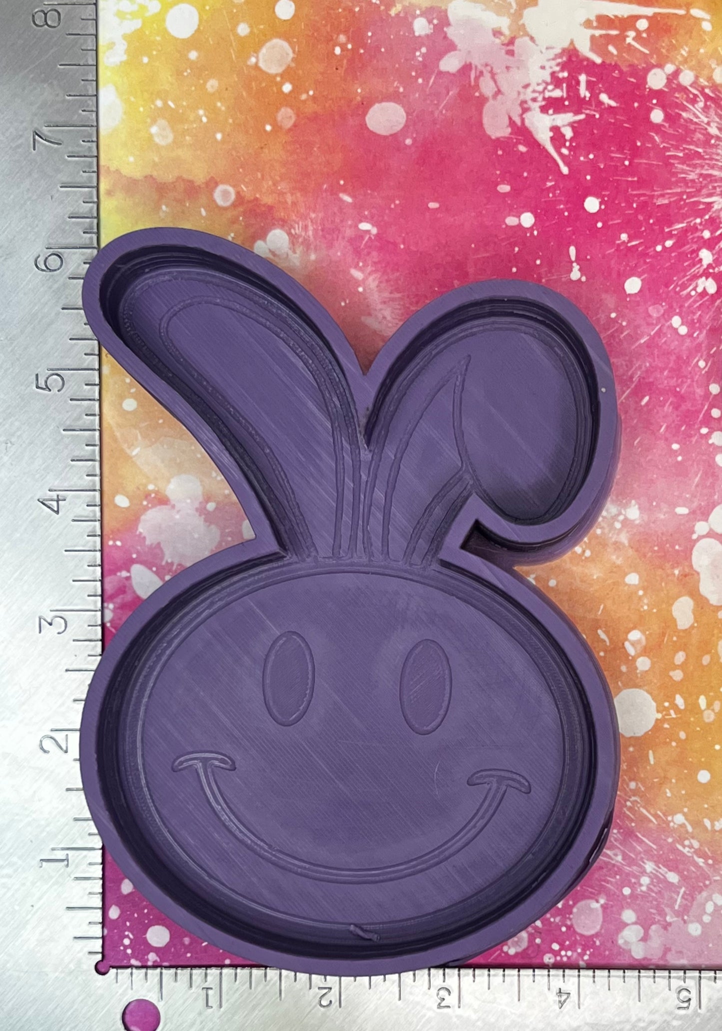 {face w ears } Silicone Mold