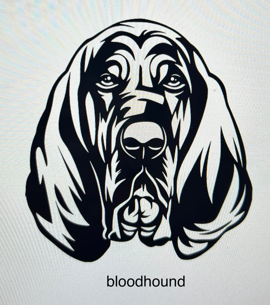 {bloodhound} Silicone Mold