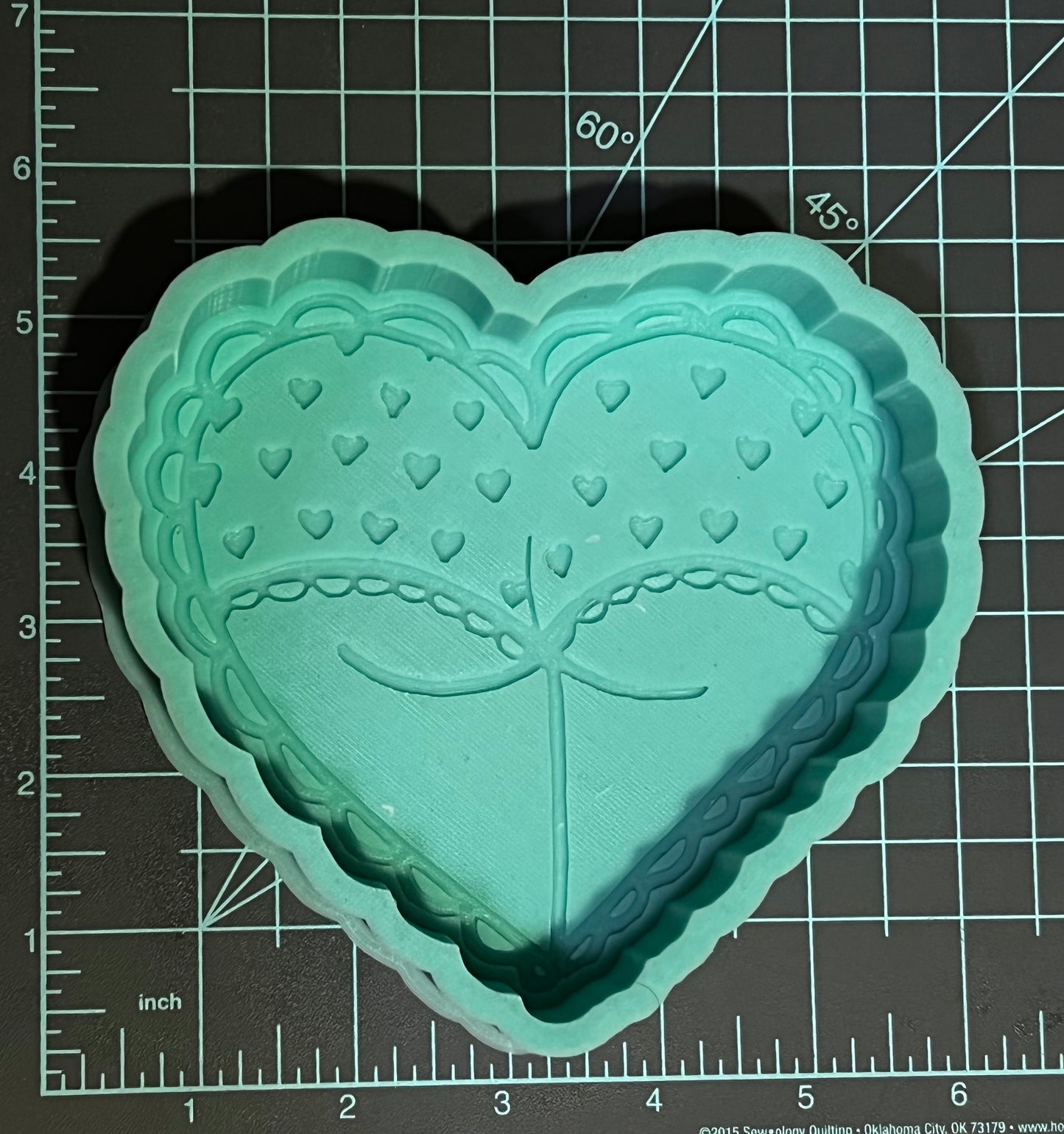 {Heart Booty} Silicone Mold