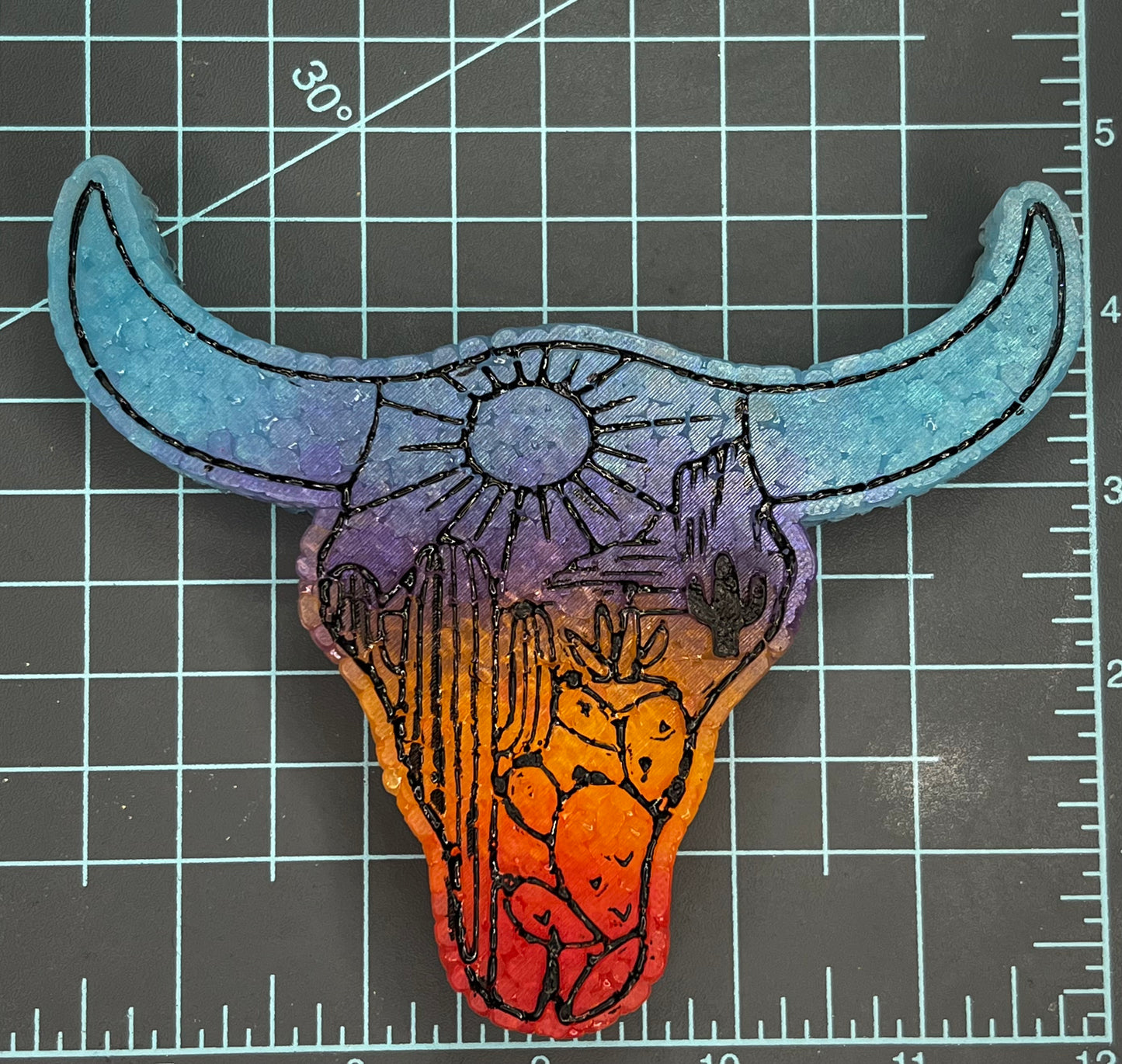 { Desert bull 2 } All Freshie Sizes