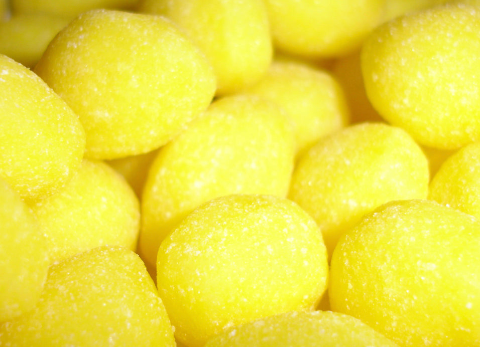 Lemon drop type Pre- scented beads