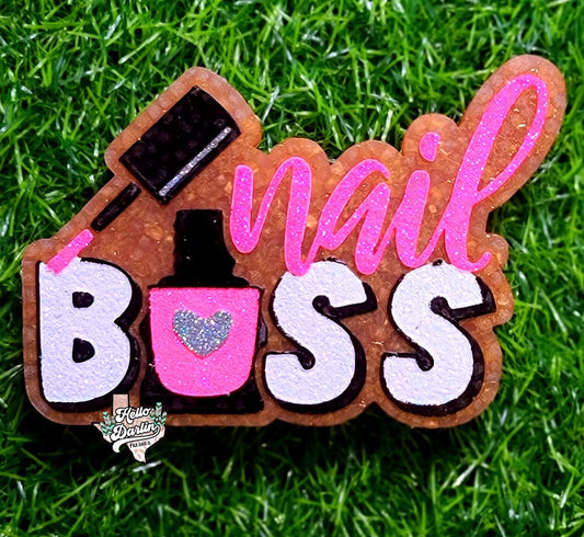 {nail boss} Silicone Mold