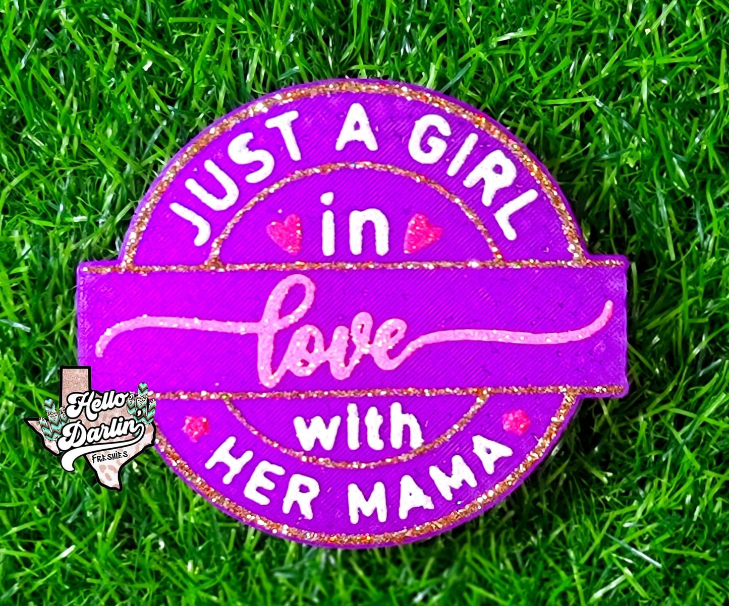 {a girl loves her mama} Silicone Mold