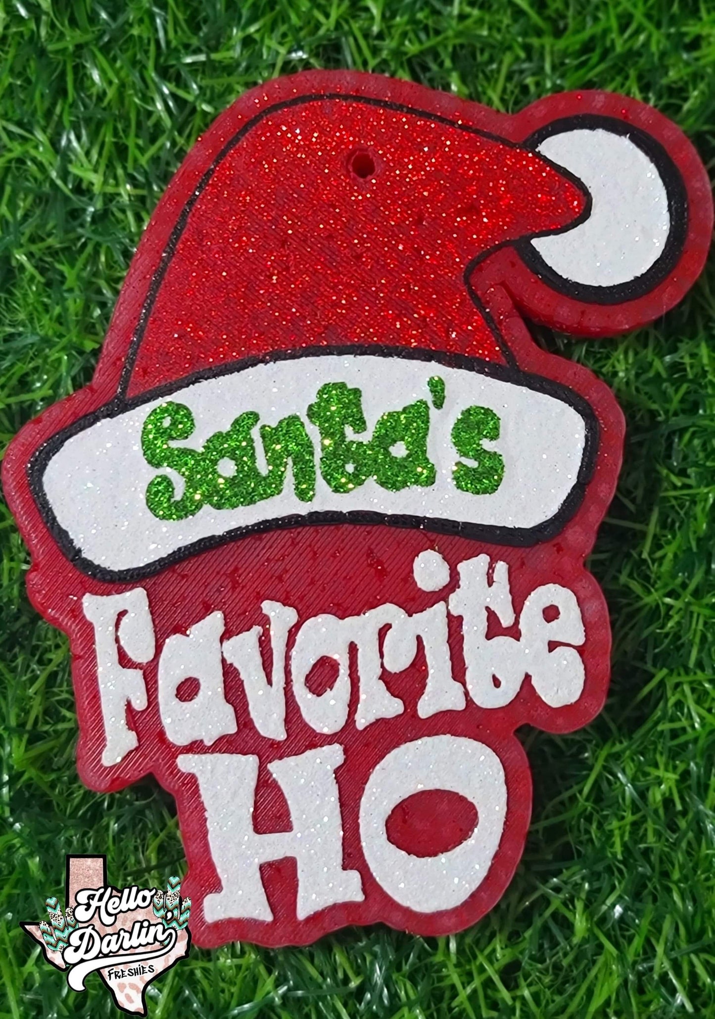 {Santa's Favorite Ho} Silicone Mold