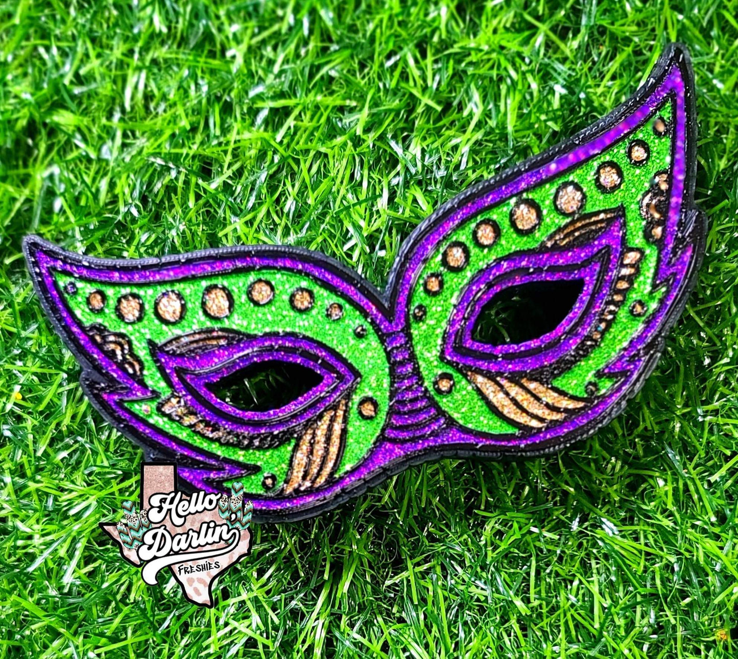 {Mardi Gras mask} Silicone Mold