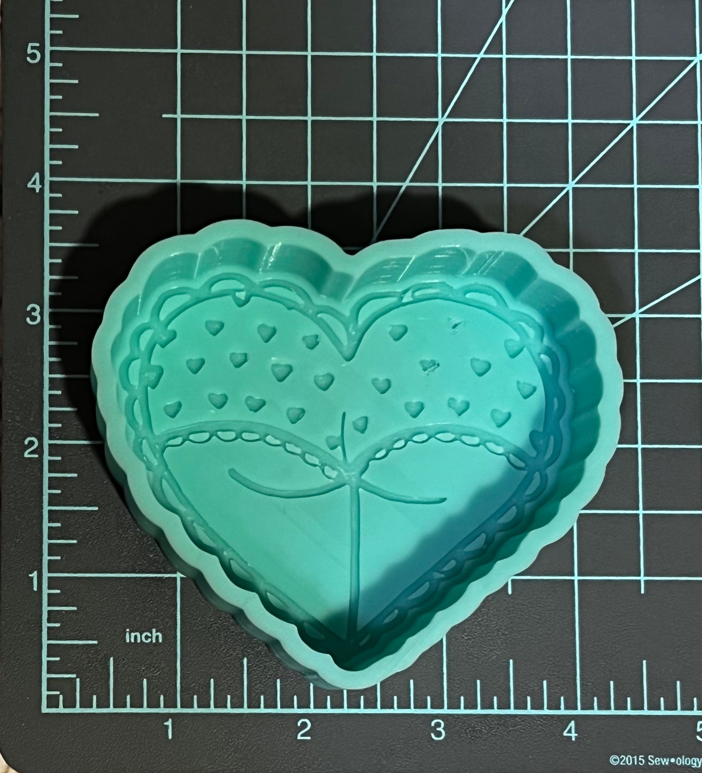 {Heart Booty} Silicone Mold