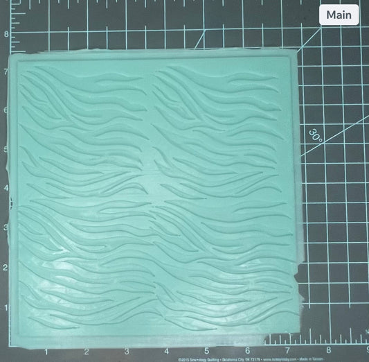 {Zebra mat} Silicone Mold
