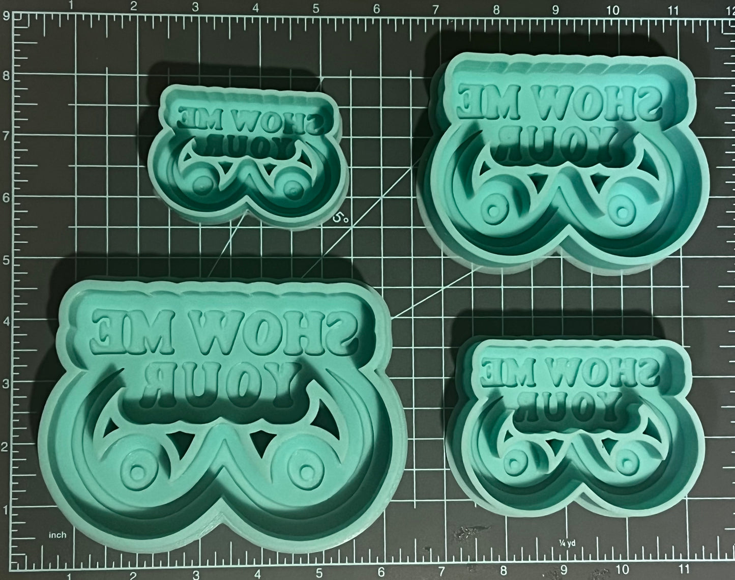 {Show Me Your Boobs**updated settings} Silicone Mold