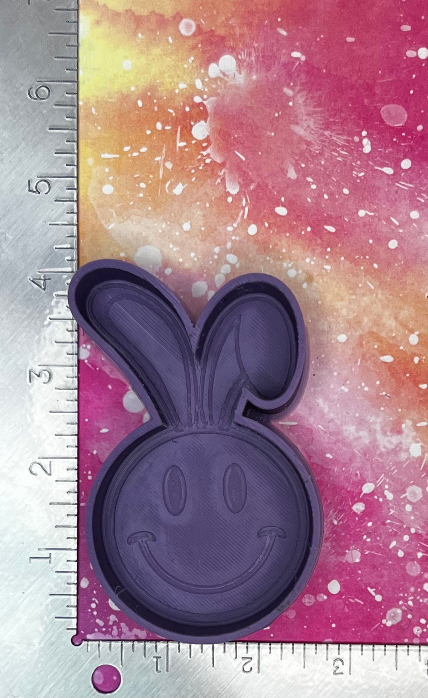 {face w ears } Silicone Mold