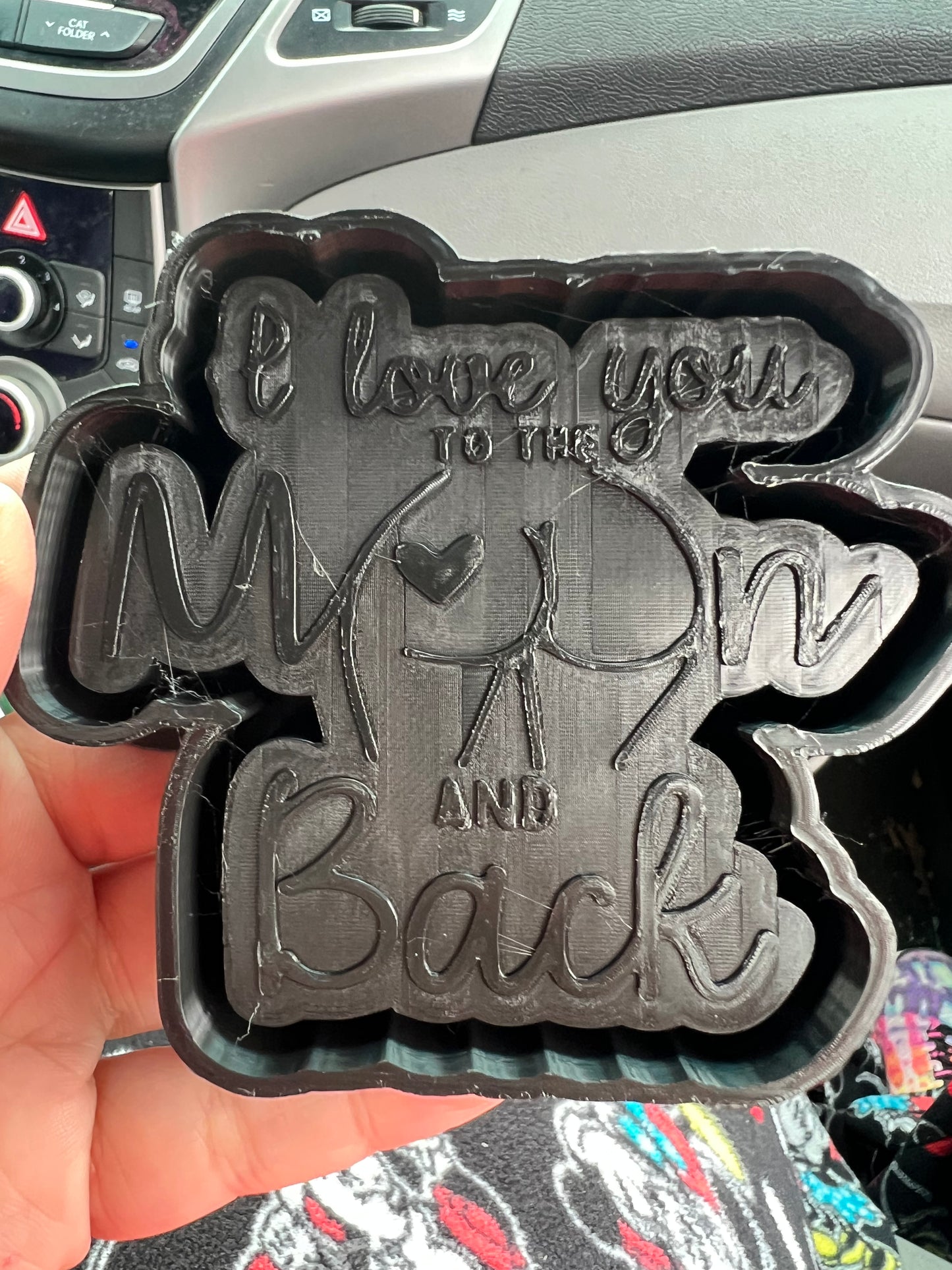 {love you to the moon} Silicone Mold