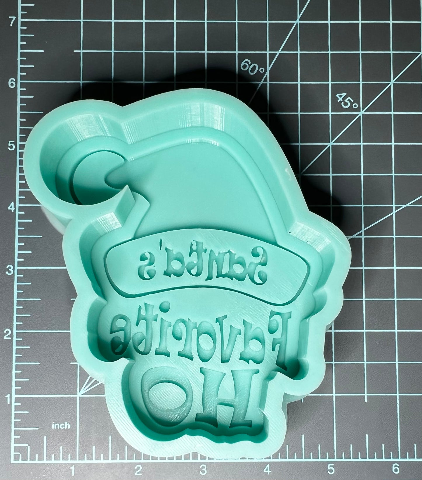 {Santa's Favorite Ho} Silicone Mold