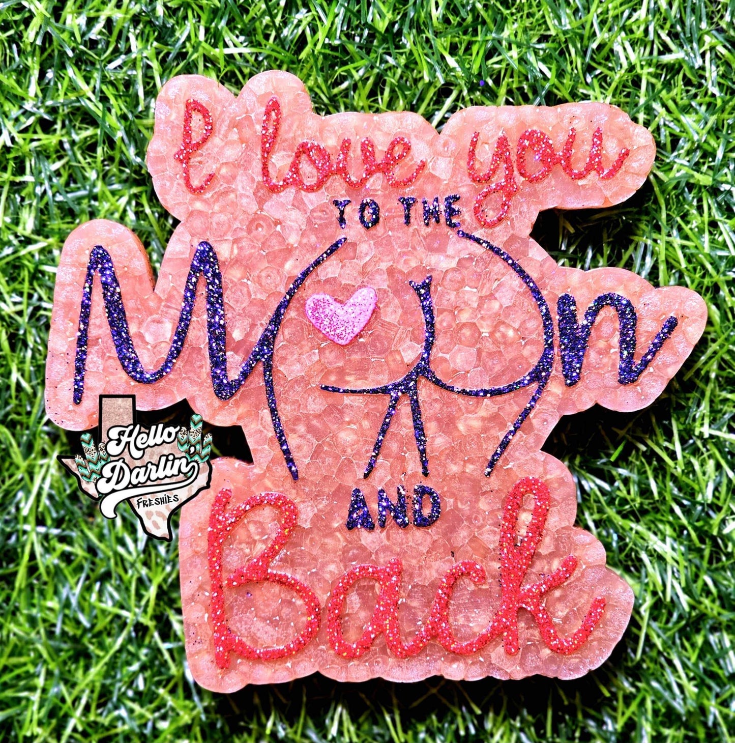 {love you to the moon} Silicone Mold