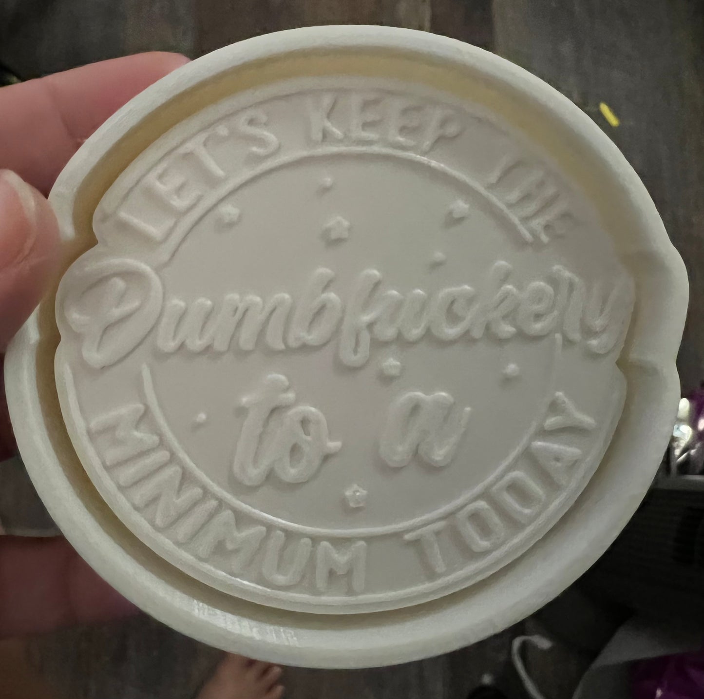 {dumbfuckery} Silicone Mold