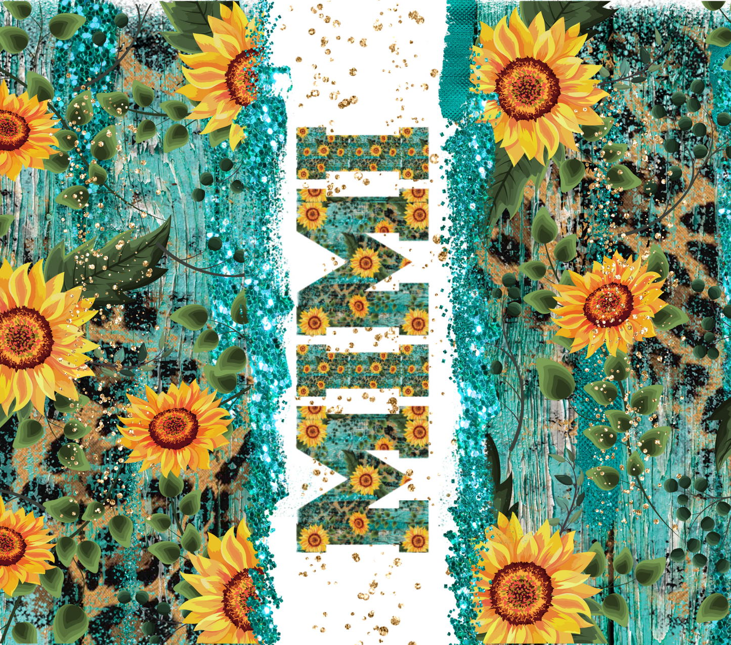 { Mimi Sunflowers } Sublimation Tumblers